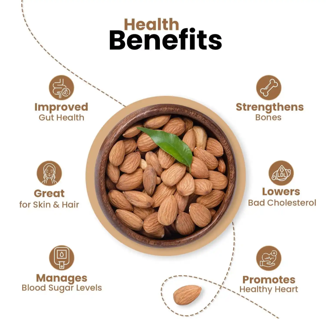 Nutraj California Almond - 500g