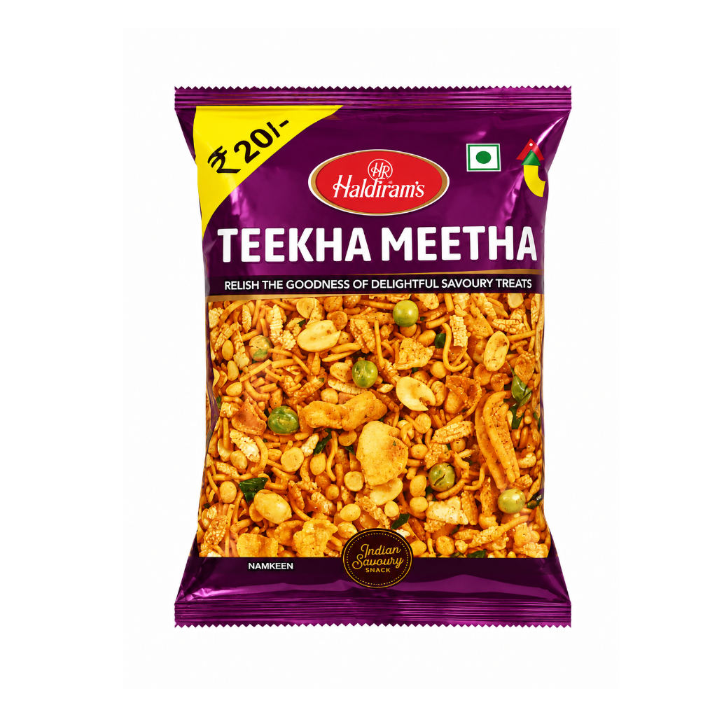 Haldiram's Teekha Meetha Namkeen - 75g