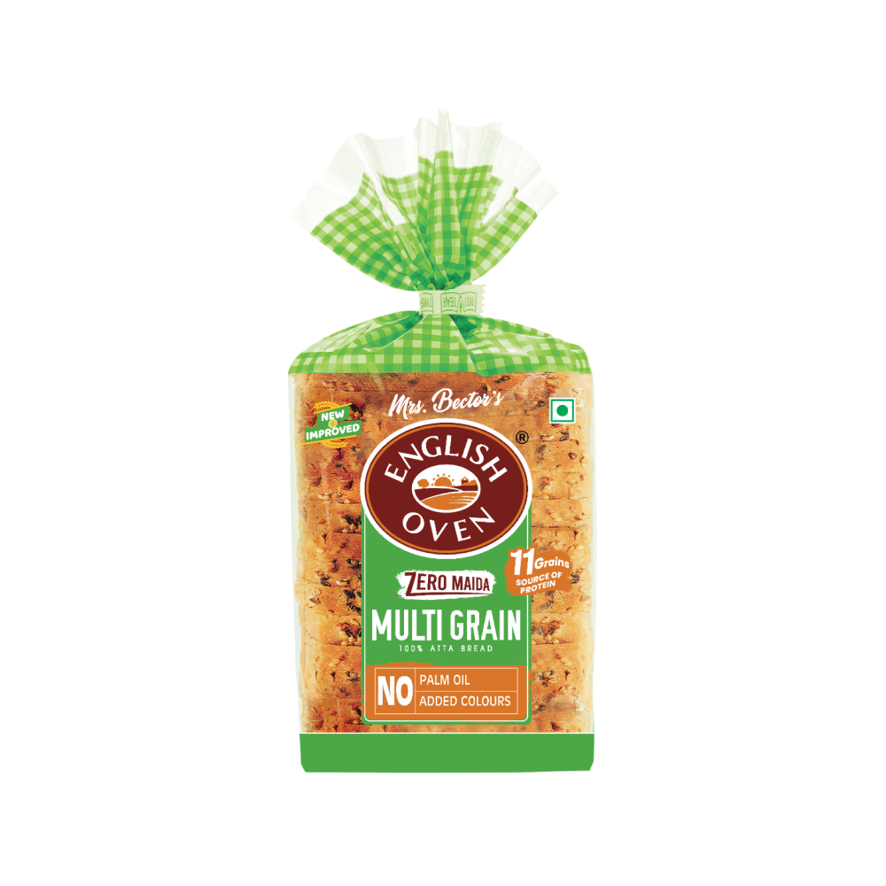 English Oven Zero Maida Multigrain Bread - 400g