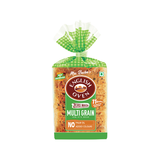 English Oven Zero Maida Multigrain Bread - 400g