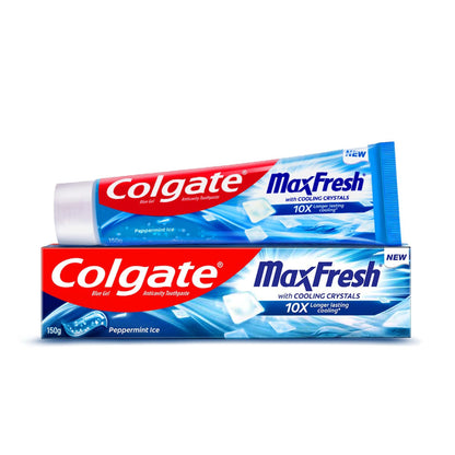 Colgate MaxFresh Peppermint Ice Gel Toothpaste 150g