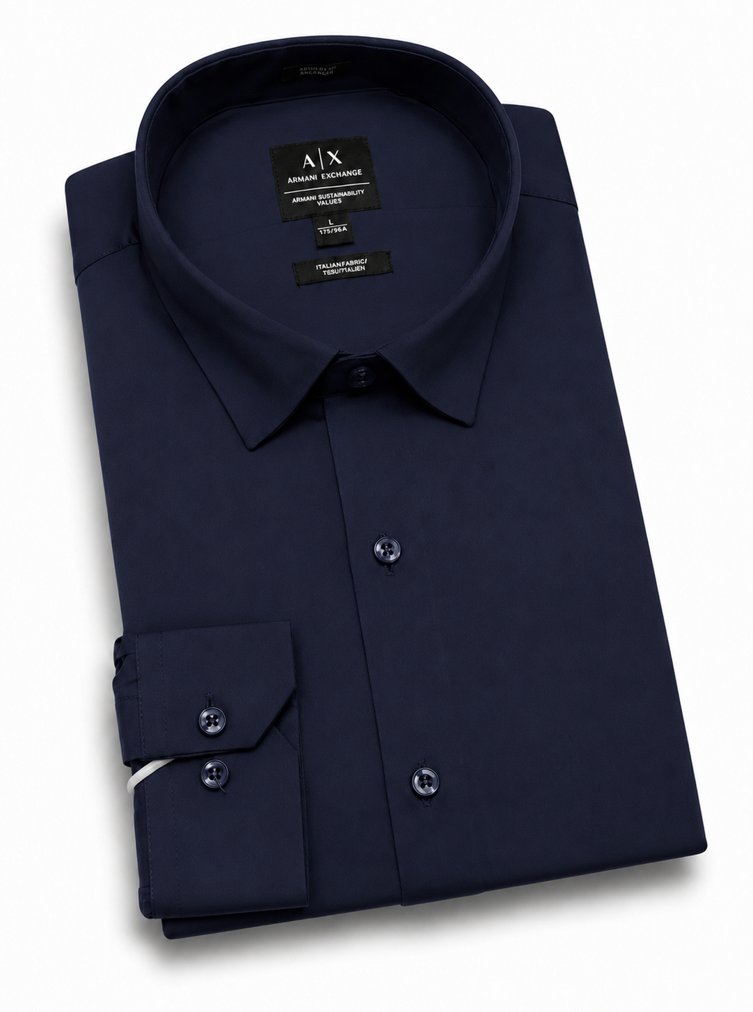 Armani Exchange Blue Official Formal Shirt