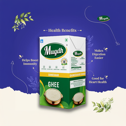 Mugdh Daanedaar Desi Ghee - 1L