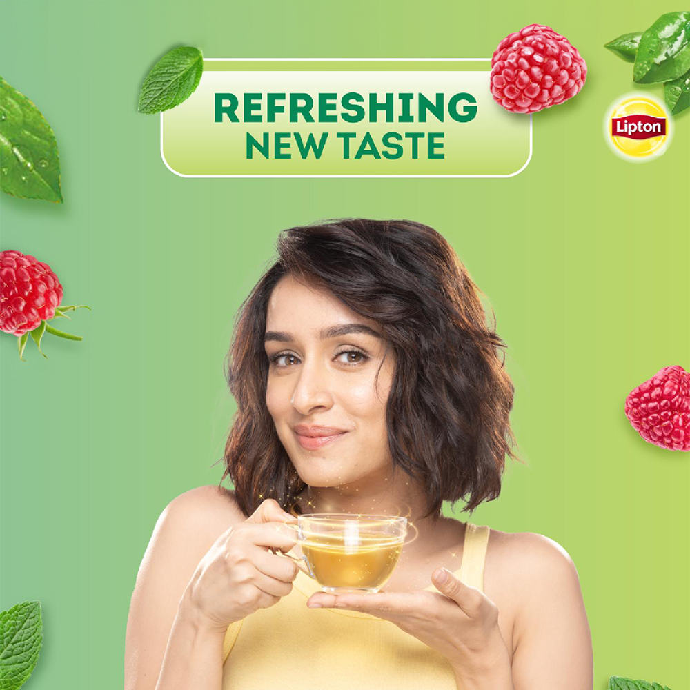 Lipton Raspberry Mint Green Tea - 25N