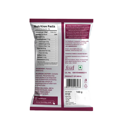 Farmley Prasadam Makhana - 100g