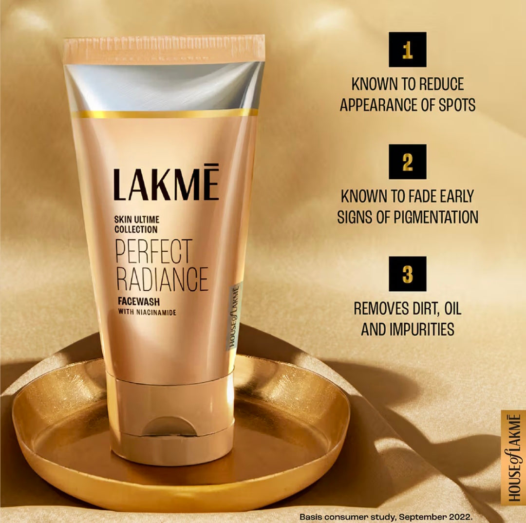 LAKME Perfect Radiance Facewash (50g)