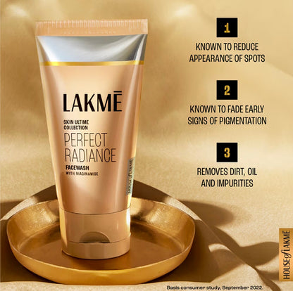 LAKME Perfect Radiance Facewash (50g)
