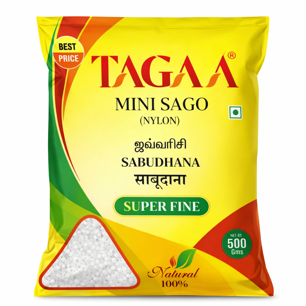 Taga Sago Mini Sabudaana - 500g