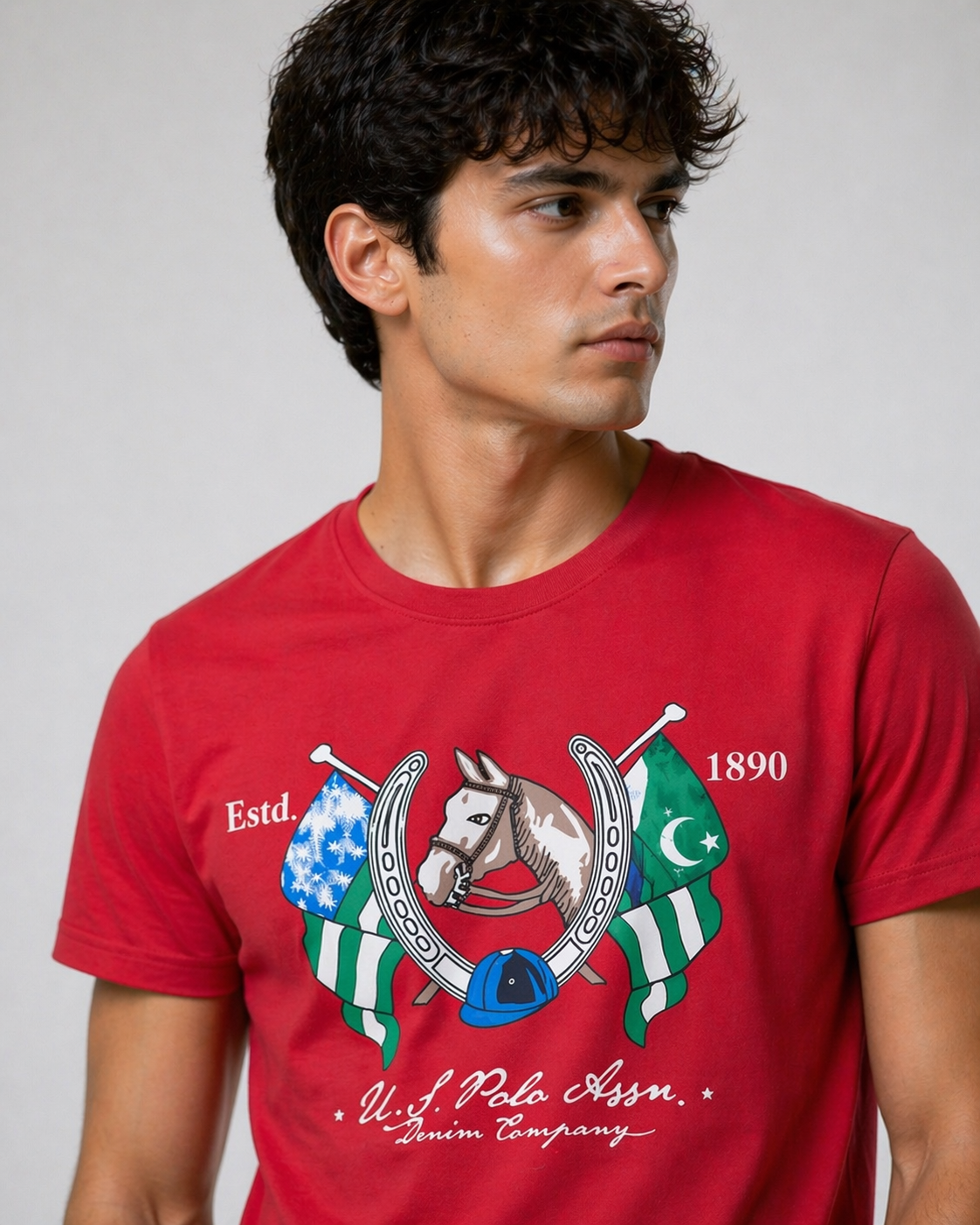 US POLO ASSN Premium Cotton Regular Fit T-Shirt