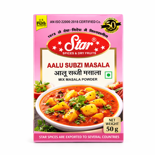 Star Aalu Subzi Masala (आलू सब्जी मसाला) - 50g