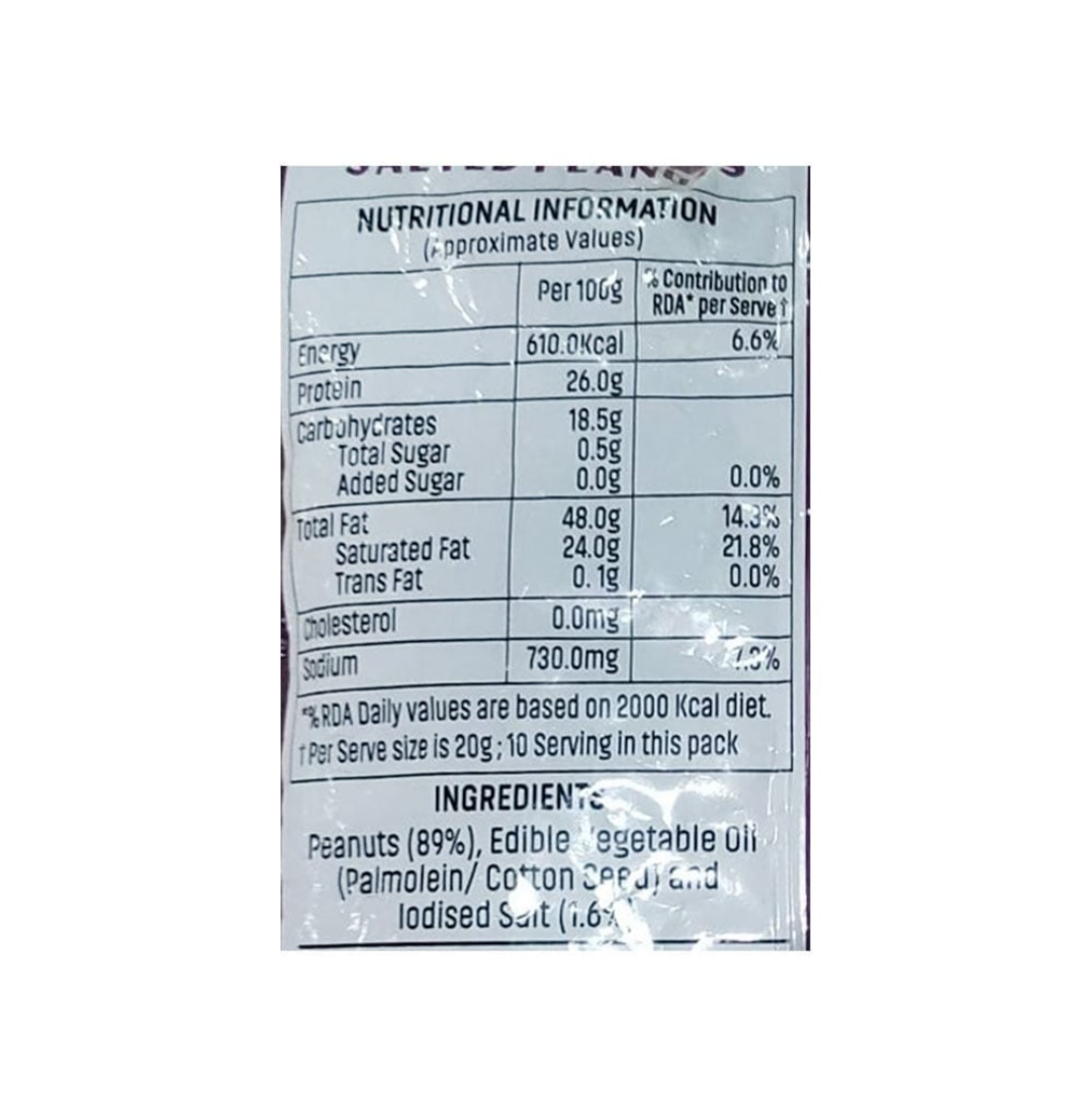 Haldiram's Classic Salted Peanuts - 200g