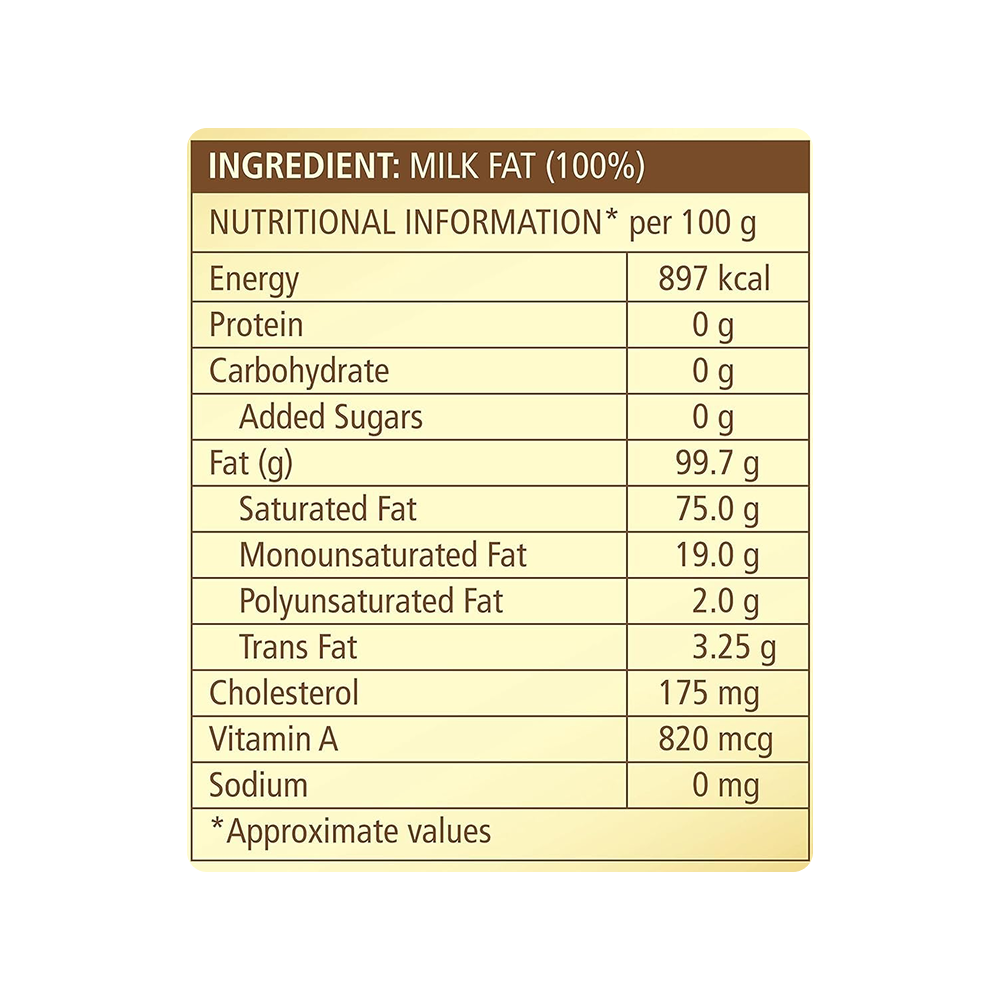 Mugdh Daanedaar Desi Ghee - 1L