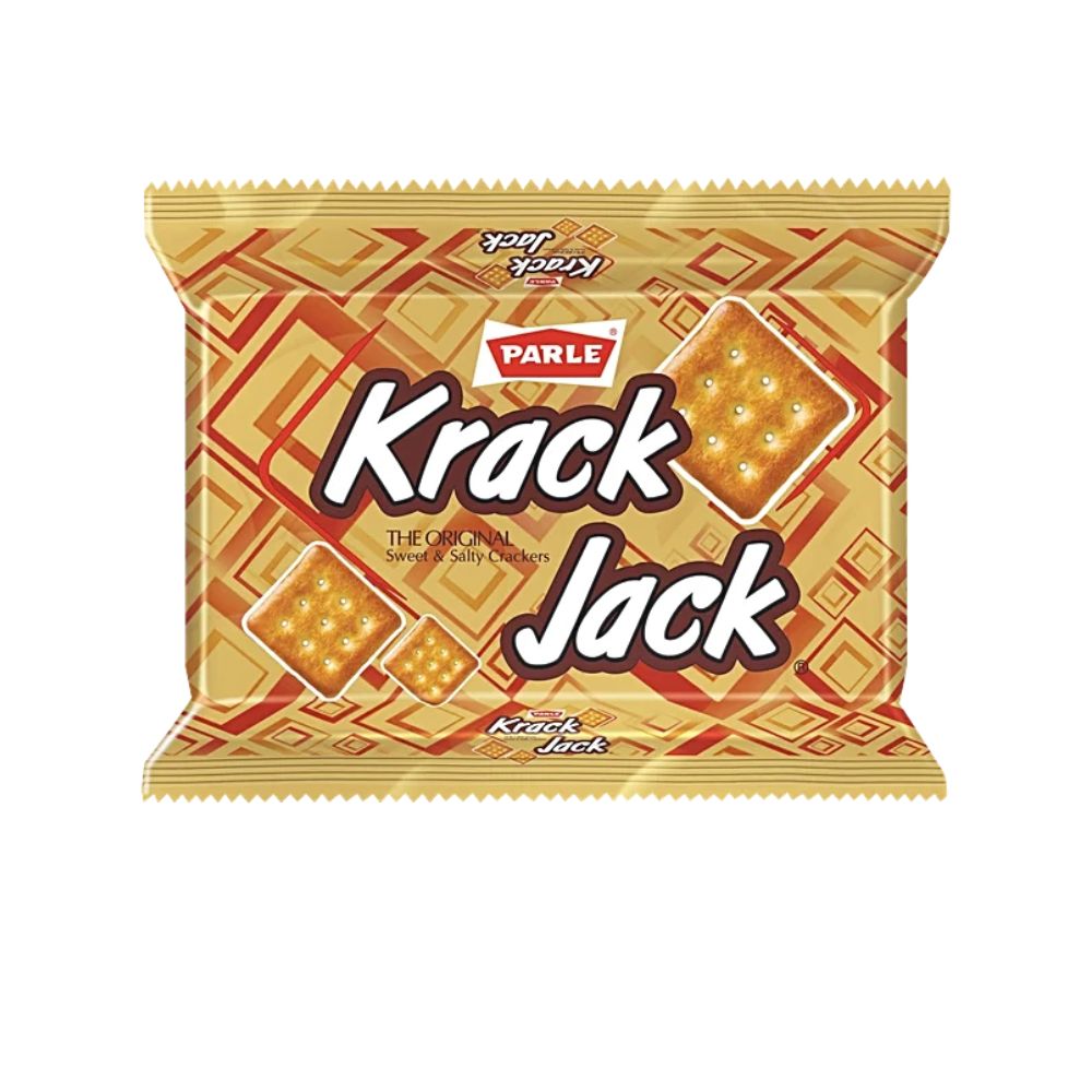 Parle Krackjack Original Sweet & Salty Biscuits - 176.4g