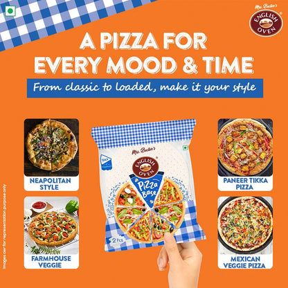 English Oven Pizza Base - 2 Pcs