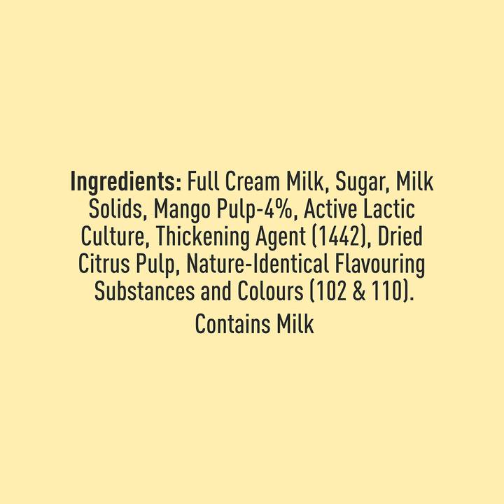 Mother Dairy Mango Flavoured Yogurt - 100g