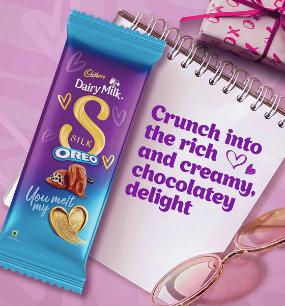 Cadbury Dairy Milk Silk Oreo Chocolate Bar Velentine Gift Pack - 55.5g