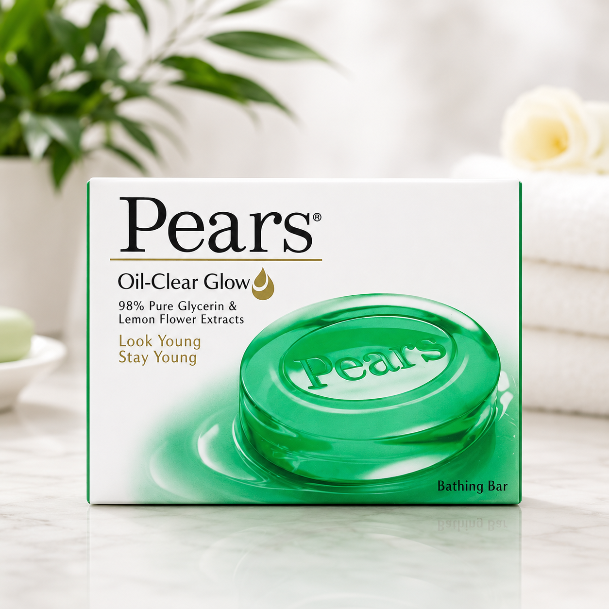 Pears Oil Clear & Glow Soap Bar 75gm