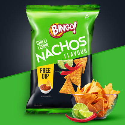 Bingo Chilli Lemon Nachos Flavour 48g