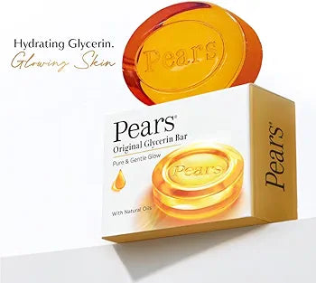 Pears Original Glycerin Soap Bar - Pure & Gentle Glow - 500g + 125g Free
