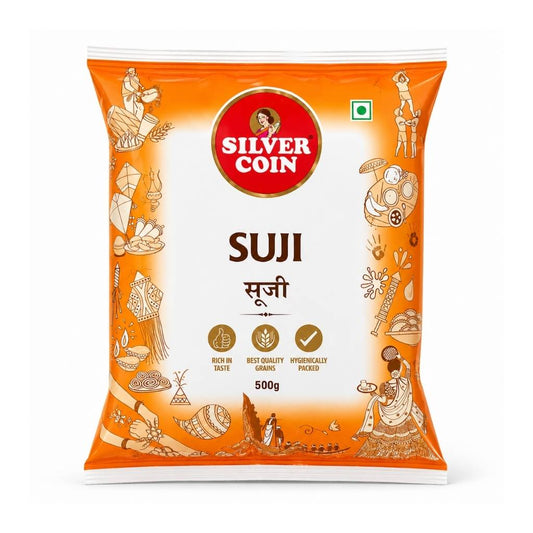 Silver Coin Suji - 500g