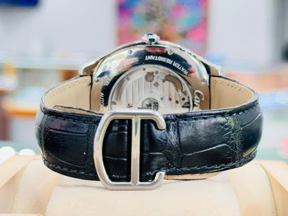 Cartier Drive de Cartier
Silver Dial Moonphase Steel Watch WSNM0008 PAPERS