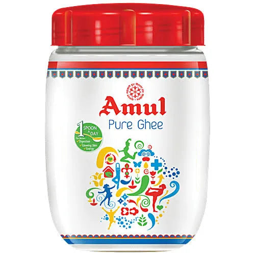 Amul Pure Ghee Jar | Classic & Authentic - 1 pc (500 ml)