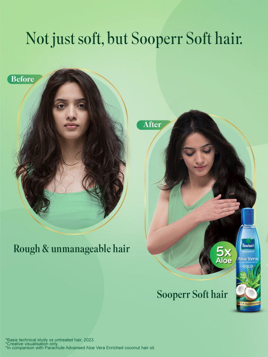 Parachute Advansed Aloe Vera Enriched Coconut Hair Oil - 250ml