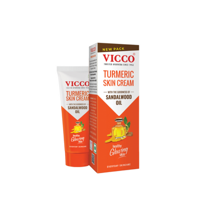 Vicco Turmeric Skin Cream with Goodness of Sandalwood Oil - 70g