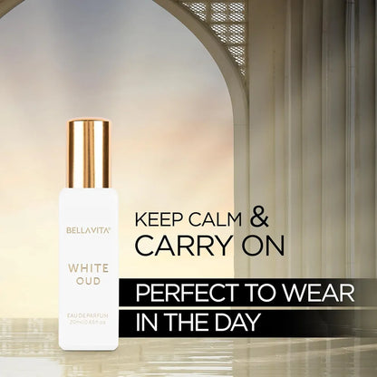 BELLAVITA CEO Man & White Oud Unisex Perfume for Man & Women - 2x20ml