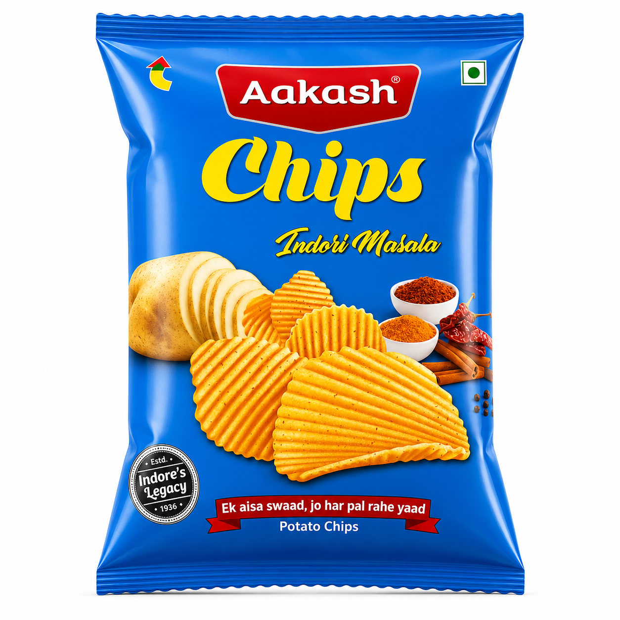 Aakash Chips Indori Masala - 27g