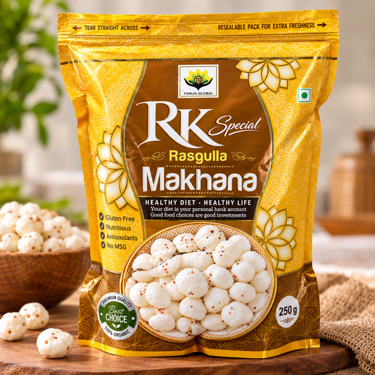Rasgulla Makhana Colesterol Free  - 250g