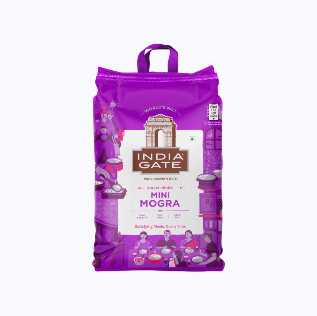 India Gate Mini Mogra Basmati Rice - 5kg