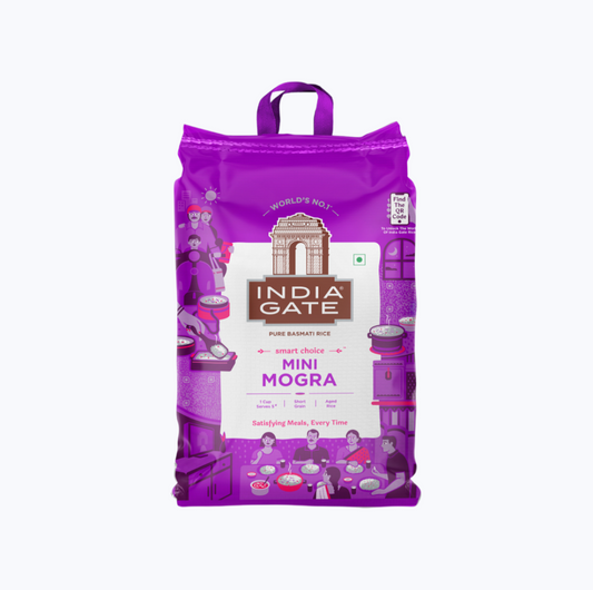 India Gate Mini Mogra Basmati Rice - 5kg
