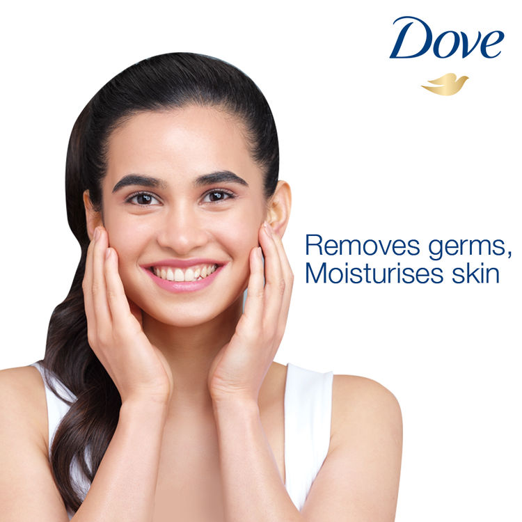 DoveCare & Protect Moisturising Cream Beauty Bathing Bar - 100g (Pack of 4)