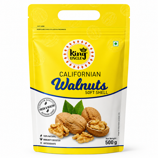 Calfornian Walnuts (अखरोट) Kin Uncle -500g