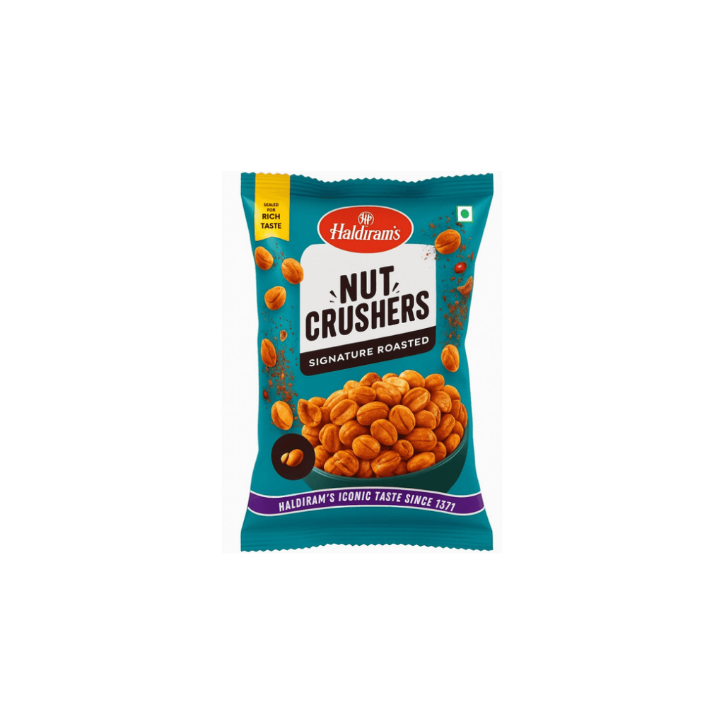 Haldiram's Nut Crushers Signature Roasted Peanuts - 37g