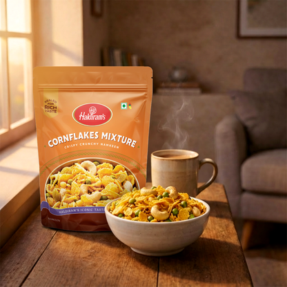 Haldiram's Cornflakes Mixture Namkeen - 400g