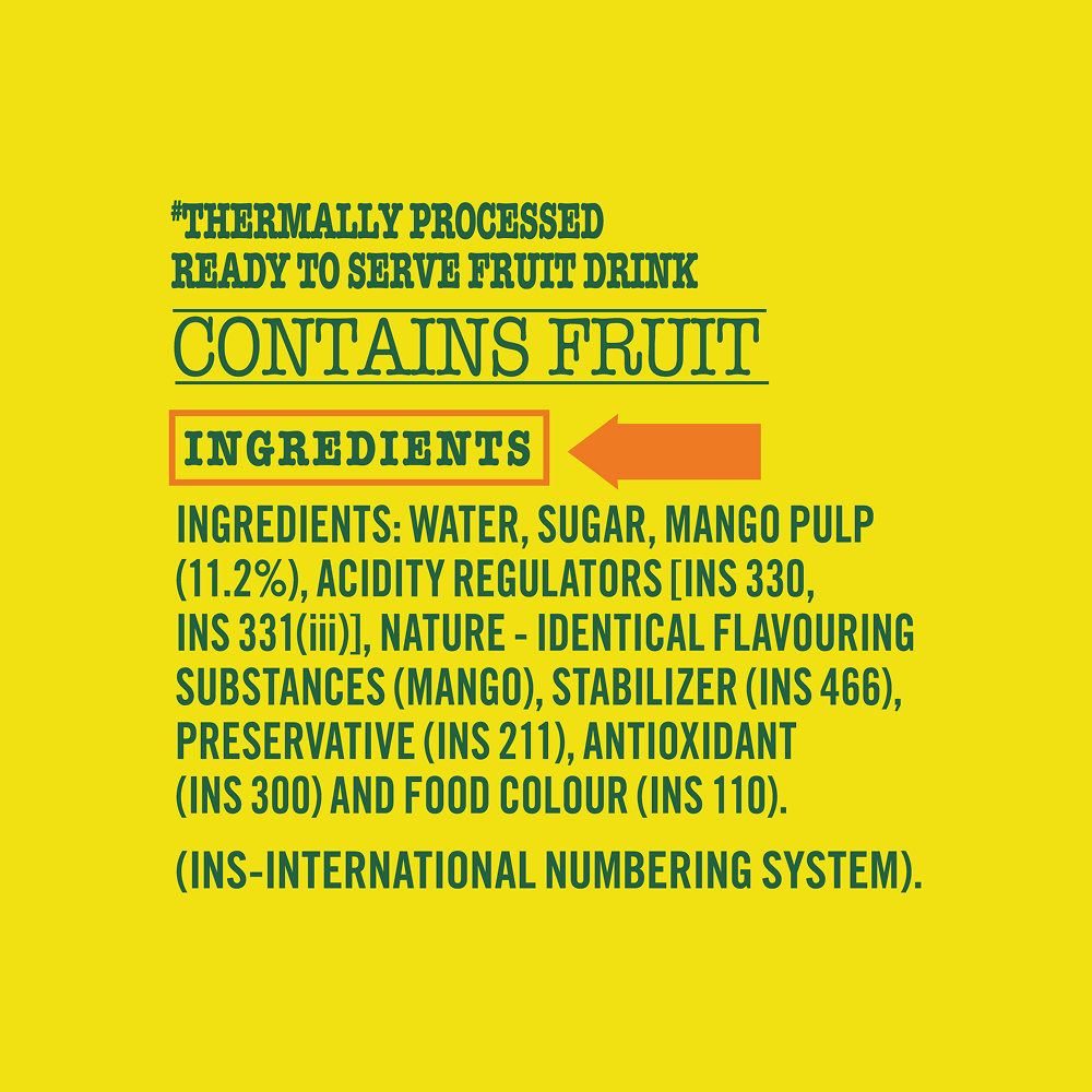 Frooti Mango Drink - 1.8L