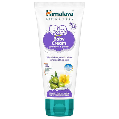 Himalaya Baby Cream, Face Moisturizer & Day Cream, For Dry Skin 100ml