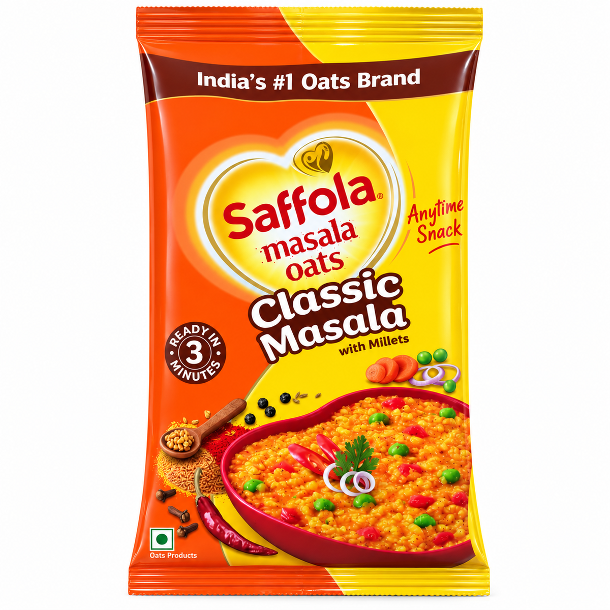 Saffola Classic Masala Oats - 500g