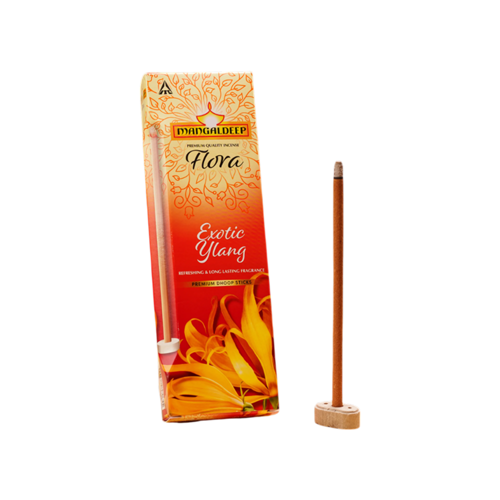 Mangaldeep Flora Bambooless Dhoop Sticks - 24 Sticks