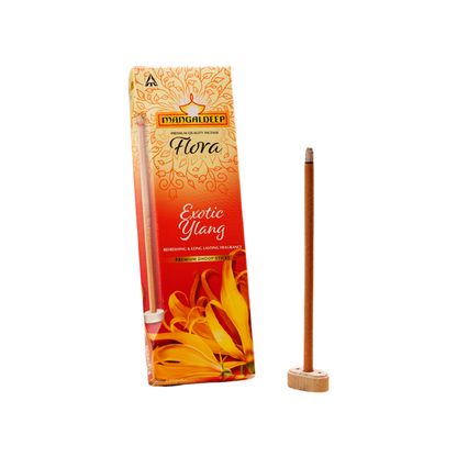 Mangaldeep Flora Bambooless Dhoop Sticks - 24 Sticks