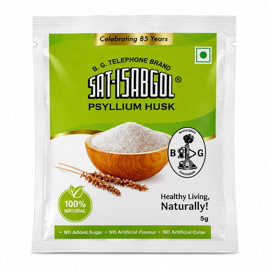 Telephone Brand Sat-Isabgol Psyllium Husk - 5g