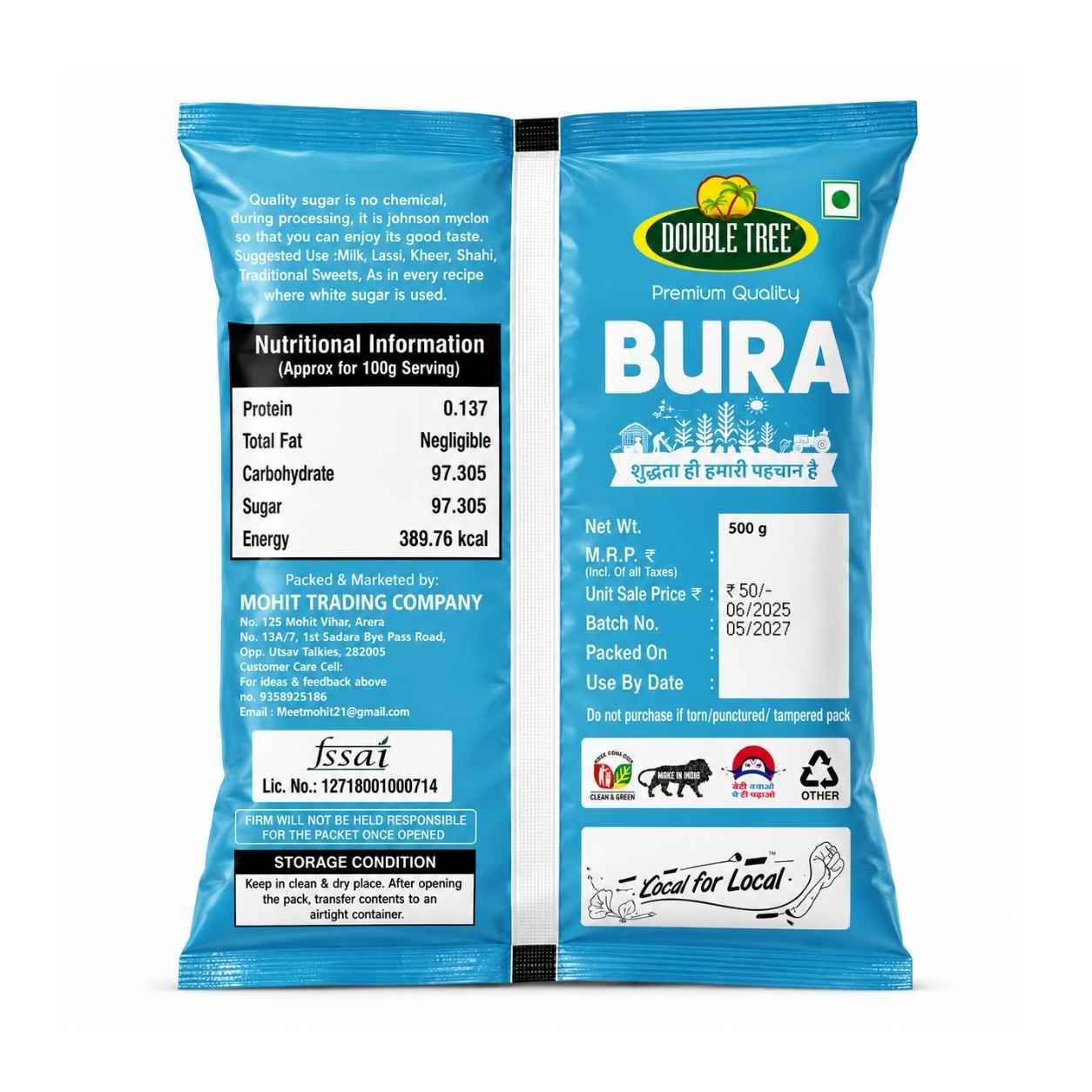 Double Tree Bura (बूरा) -500g