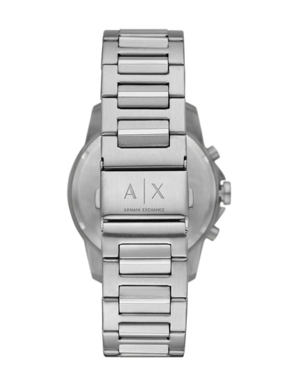 Armani Exchange Stainless Steel Analog Blue Dial Men Watch, Silver Band
AX1731