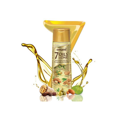 Emami 7 Oils In One Non Sticky Hair Oil - 100ml