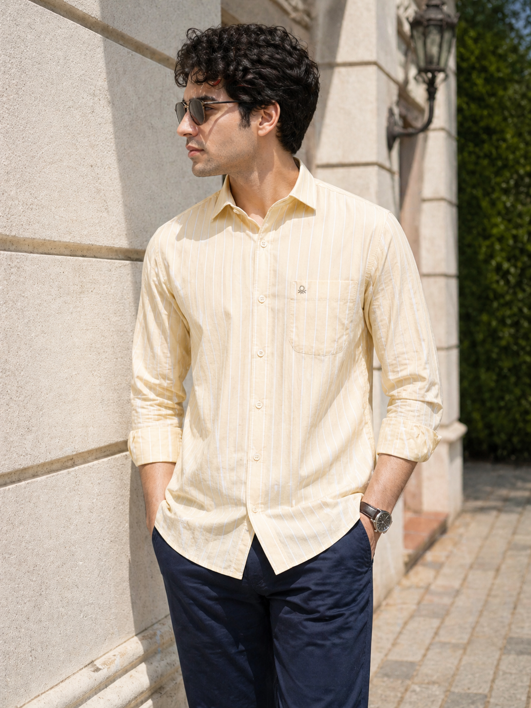 United Colors of Benetton Striped Casual shirt