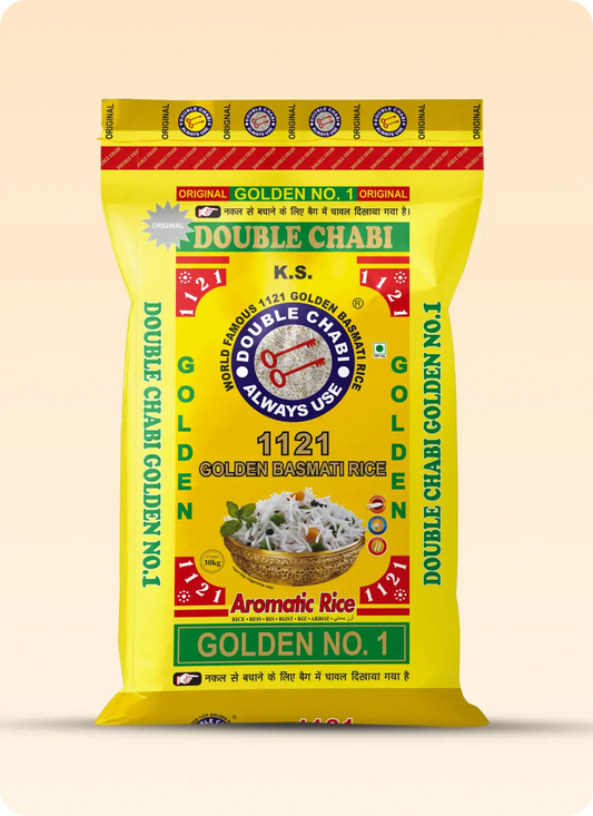 Double Chabi 1121 Golden Basmati Rice - 5kg