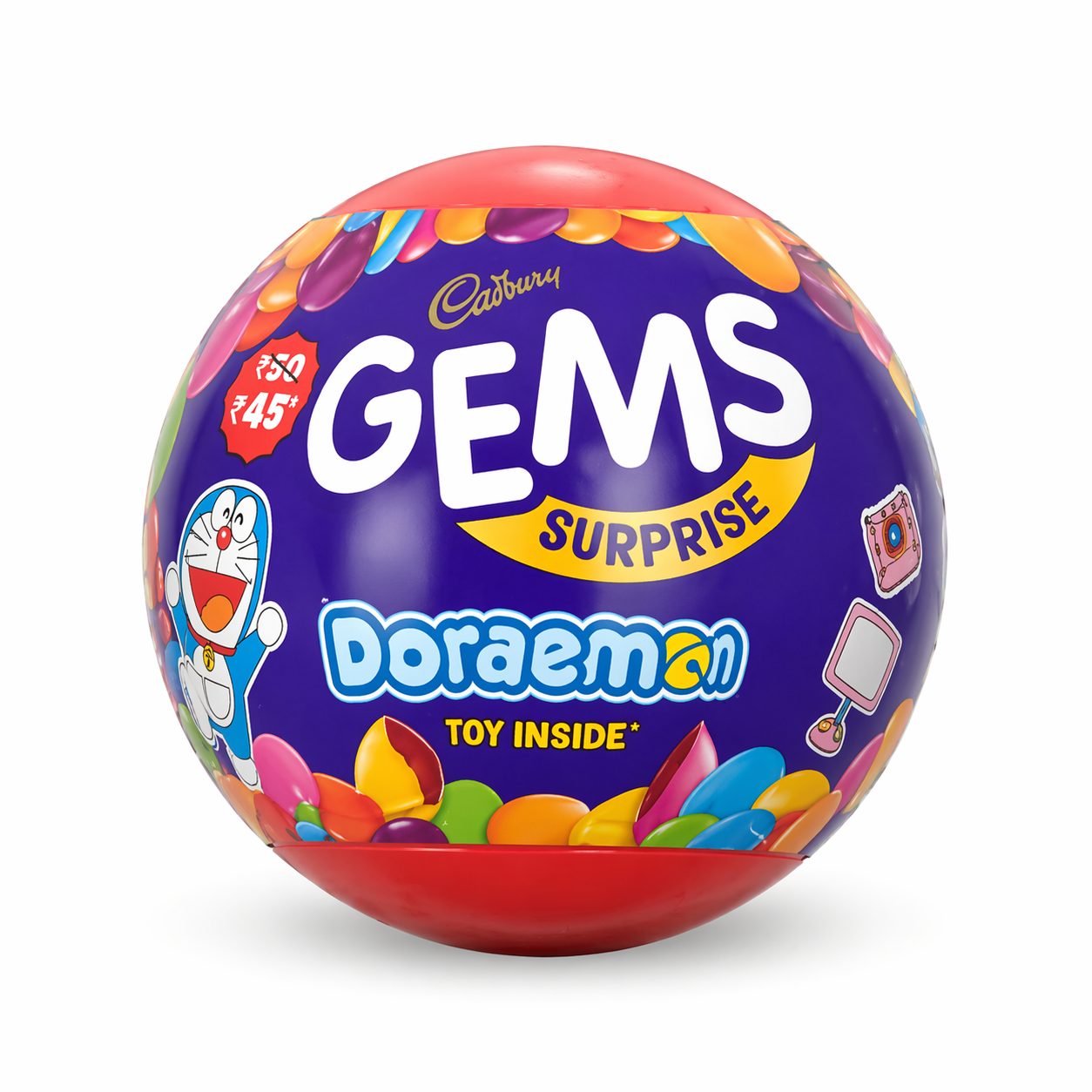 Cadbury Gems Surprise Chocolate Ball - 14.69g