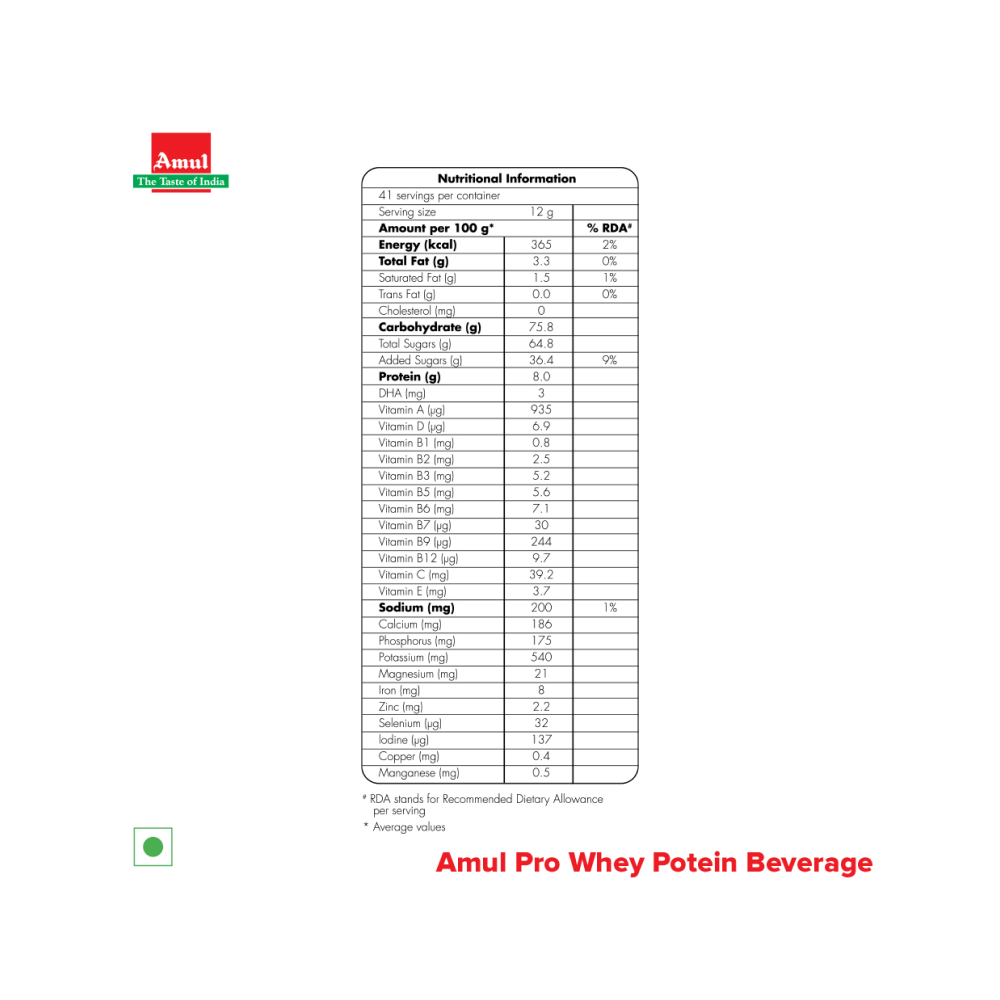 Amul Pro Chocolate Drink - 50g